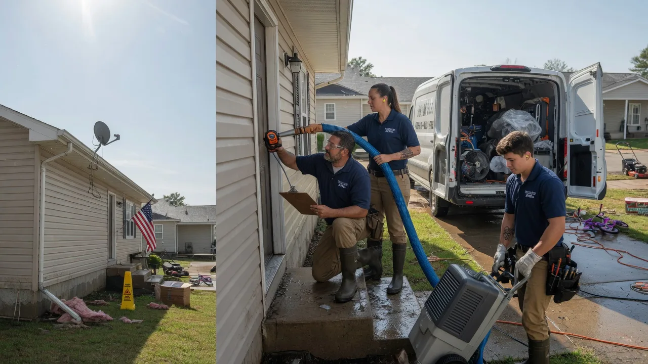 Ceiling Water Damage Restoration in Surrey, ND near me